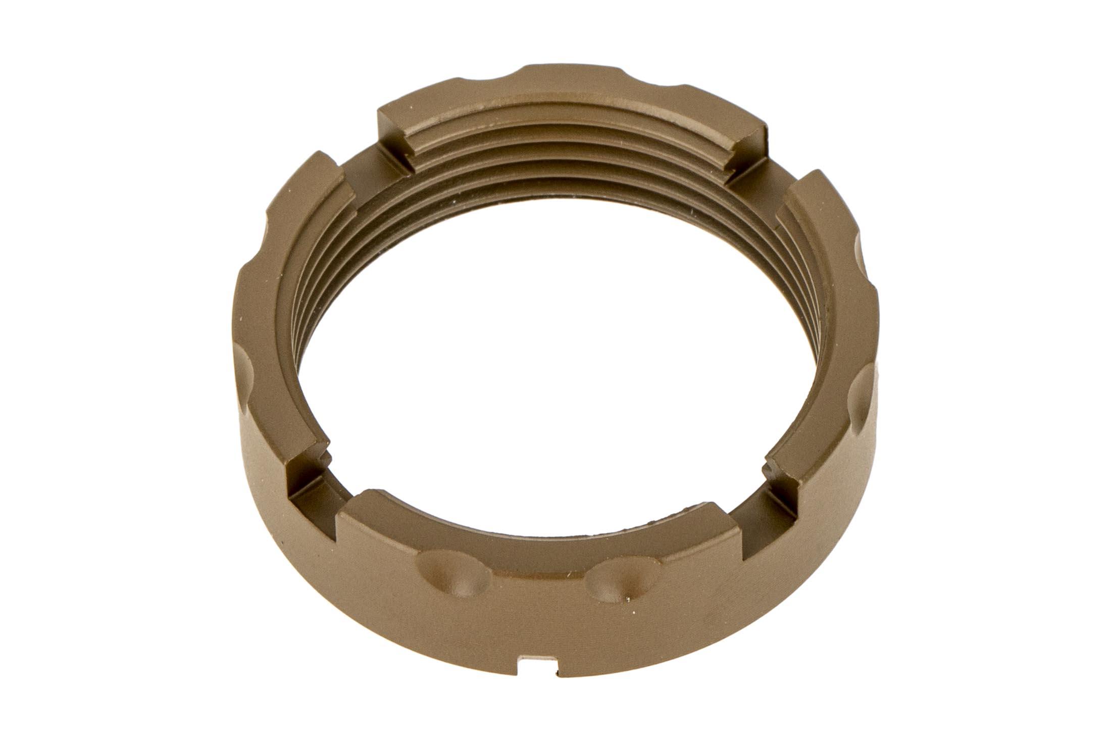 Forward Controls Design Billet Castle Nut - Burnt Bronze